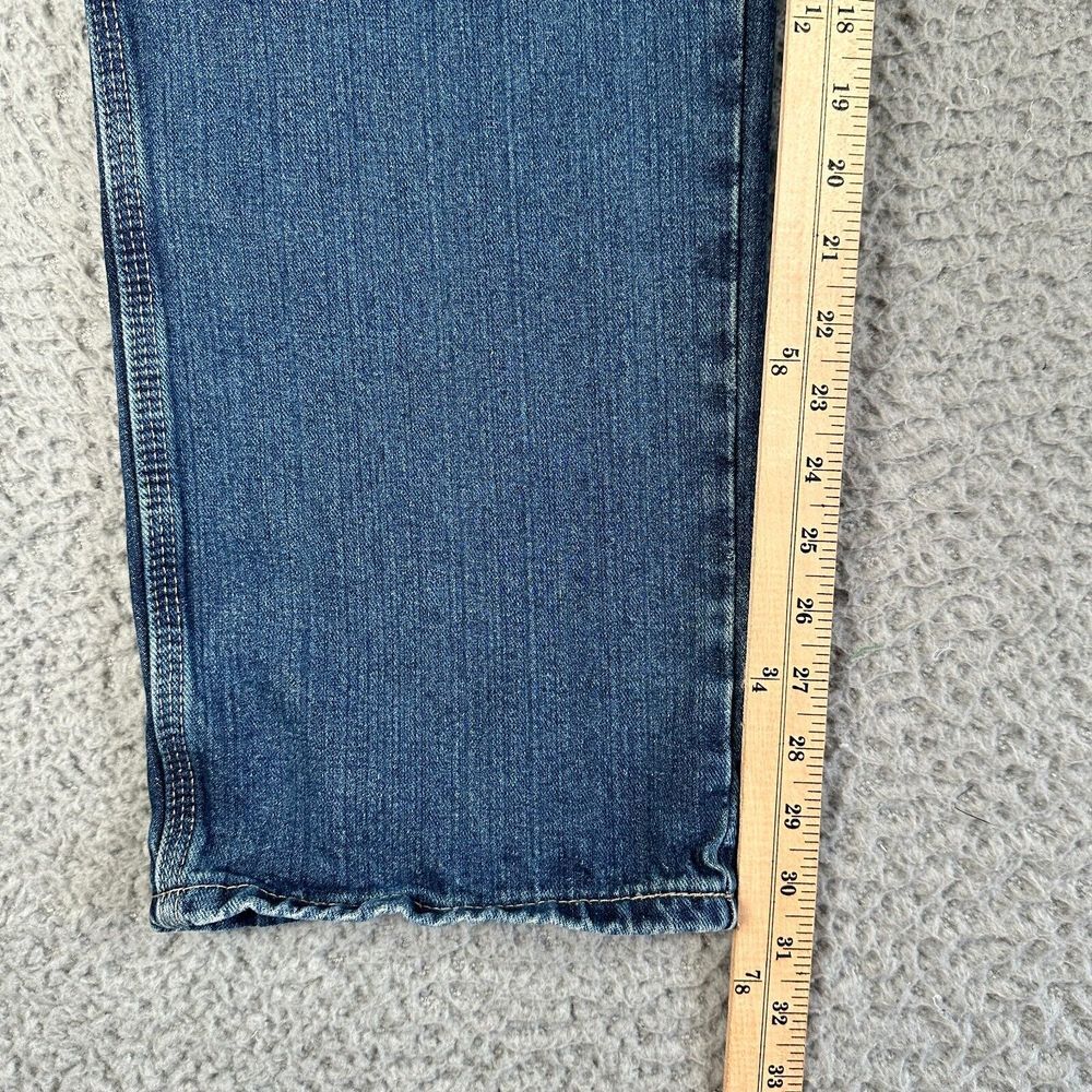 Dickies Denim Jeans Carpenter Pants Men 38x32 Trousers‎ Baggy Workwear Blue - Picture 9 of 16